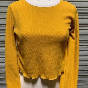 💥✨ 5 for $15 Forever 21 long sleeved crop ribbed shirt